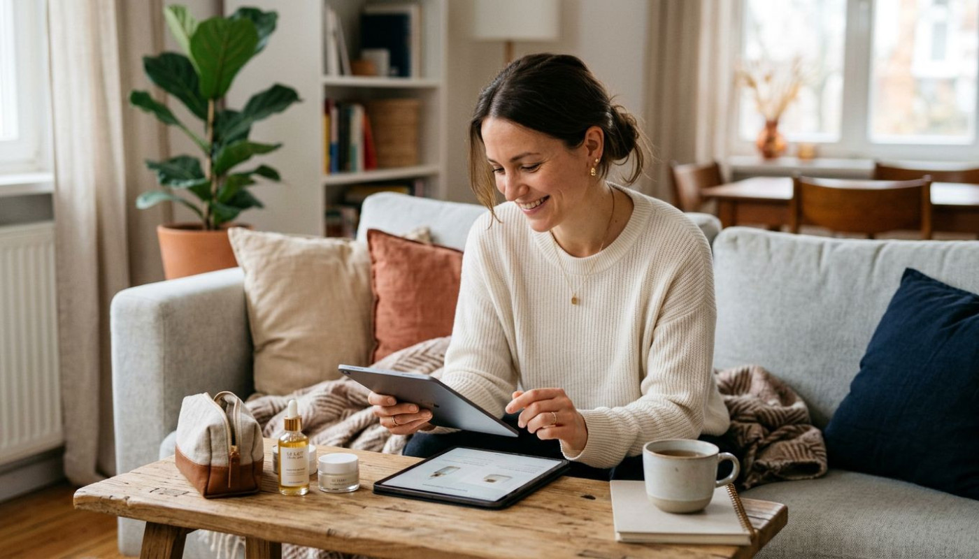 Pflege, ästhetik und online-shopping: das unsichtbare band