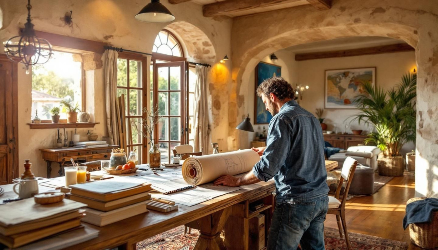 Wie man eine virtuelle Villa restauriert und Beziehungen aufbaut